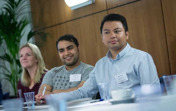 Attendees at a CLAHRC West training course