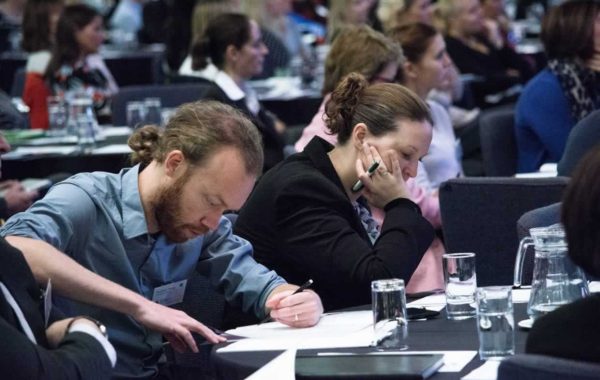Delegates at a conference