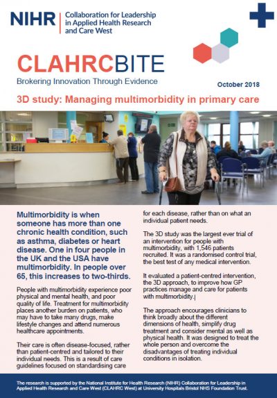 3D study: Managing multimorbidity in primary care