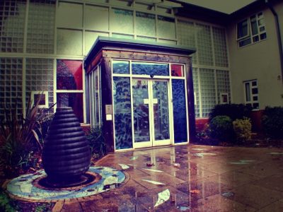 The entrance of Wellspring Surgery
