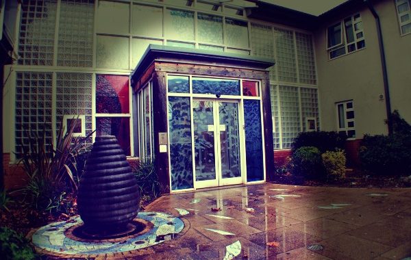 The entrance of Wellspring Surgery