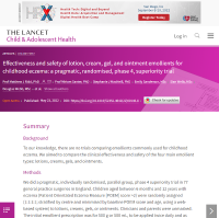 The Lancet paper from the BEE study