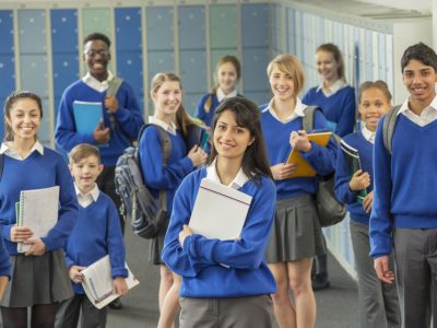 A group of students in school uniform