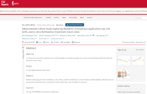 Screen shot of the paper