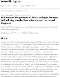 Screenshot of Goliat paper