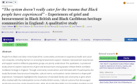 Screenshot of the paper published in Grief Studies
